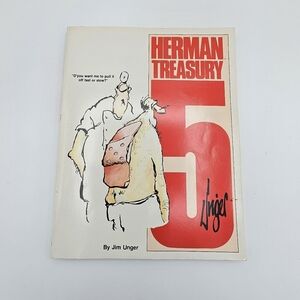 Herman Treasury Five by Jim Unger Cartoons Paperback